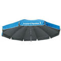 The 100" Large Ten Panel Patio/ Beach Umbrella with Fiberglass Frame